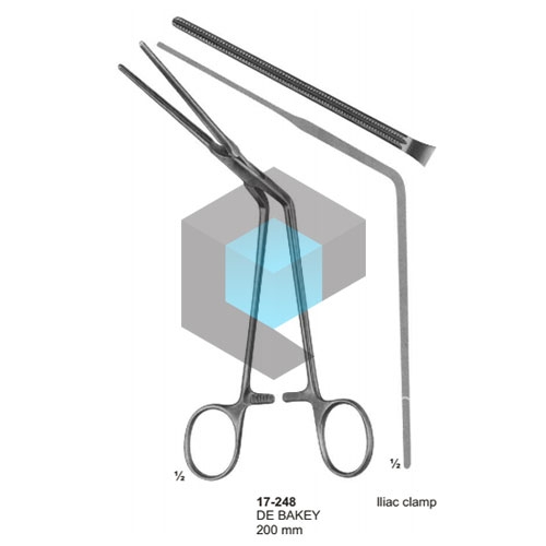 DE-BAKEY Vena-Cava LLIAC Clamps