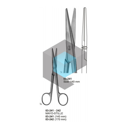 MAYO-STILLE Dissecting Scissors